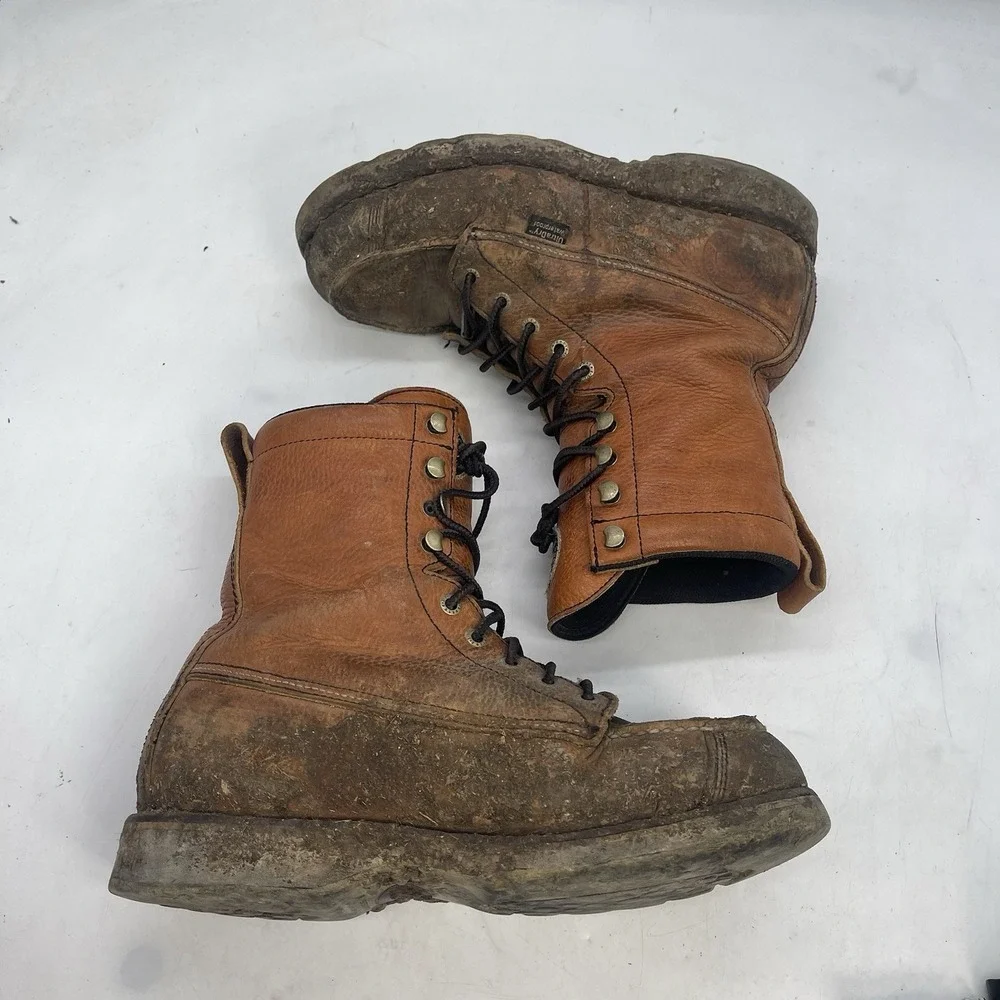 Red Wing Irish Setter Boots Mens 8 D Brown Workwear No. 894 Wingshooter Hunting